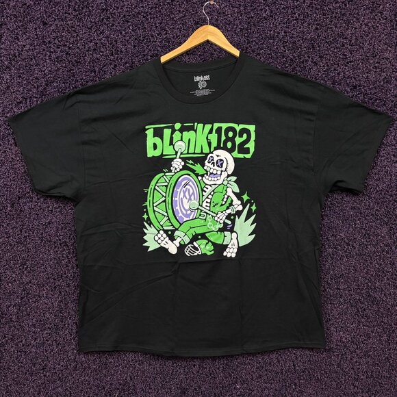 Blink 182 Marching Band Skeleton T-shirt size 3xl - Picture 1 of 4